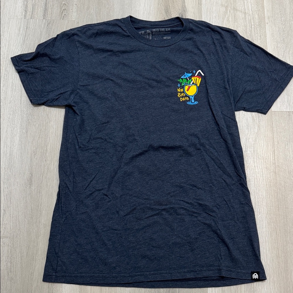 Graphic Tee with Fun Design- into the am